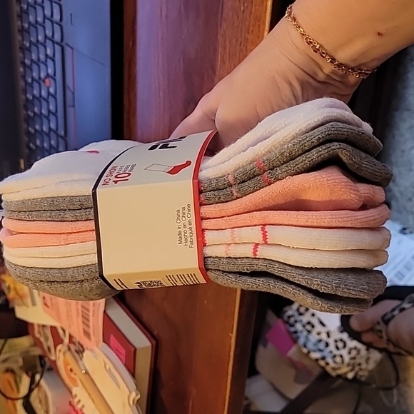 10 pack no show socks - Picture 3 of 6